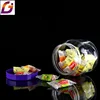 Free sample BPA free plastic candy cookie food jar