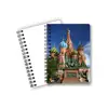 Famous city building 3d lenticular spiral notebook for souvenirs and gifts