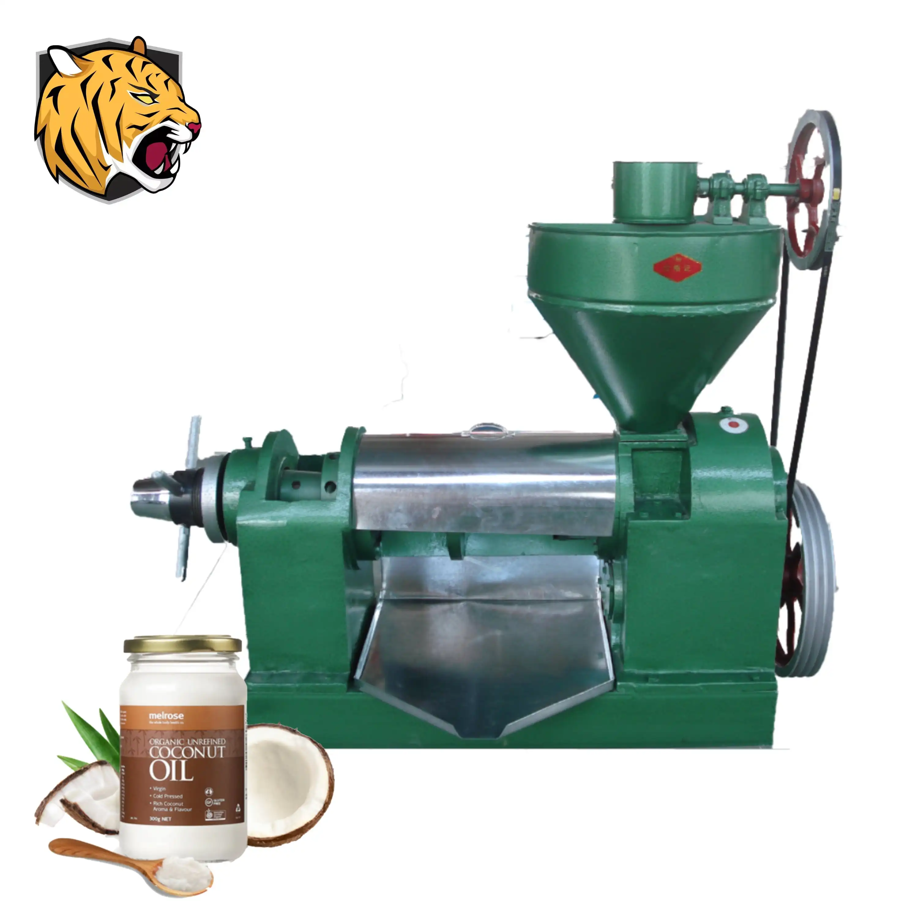 Coconut oil press machine/coconut oil extract machine/coconut oil product line plant