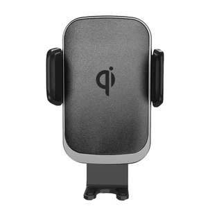 2019 Double Touch Button QI Certified Fast 10W Automatic Wireless Car Charger