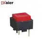 Square Arcade Push ON Momentary Push Button Switch