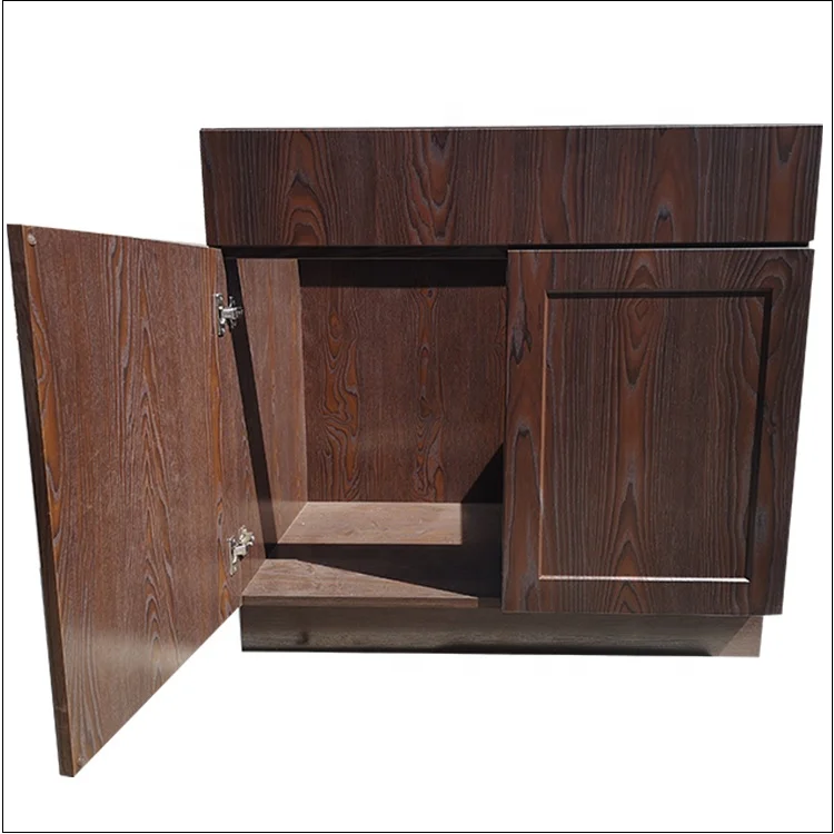 
New wooden style melamine particle board kitchen cabinets furniture 