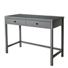 Online sale modern simple computer table,gray color personal office desk with drawer