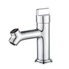 Bath Room Pipe Fitting 2 Spout Funcional Basin Faucet 2 Way Water Tap