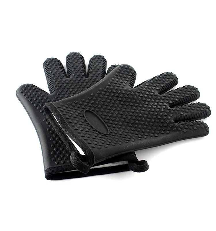 

Silicone BBQ Glove Oven Grill Glove Heat Resistant Barbecue