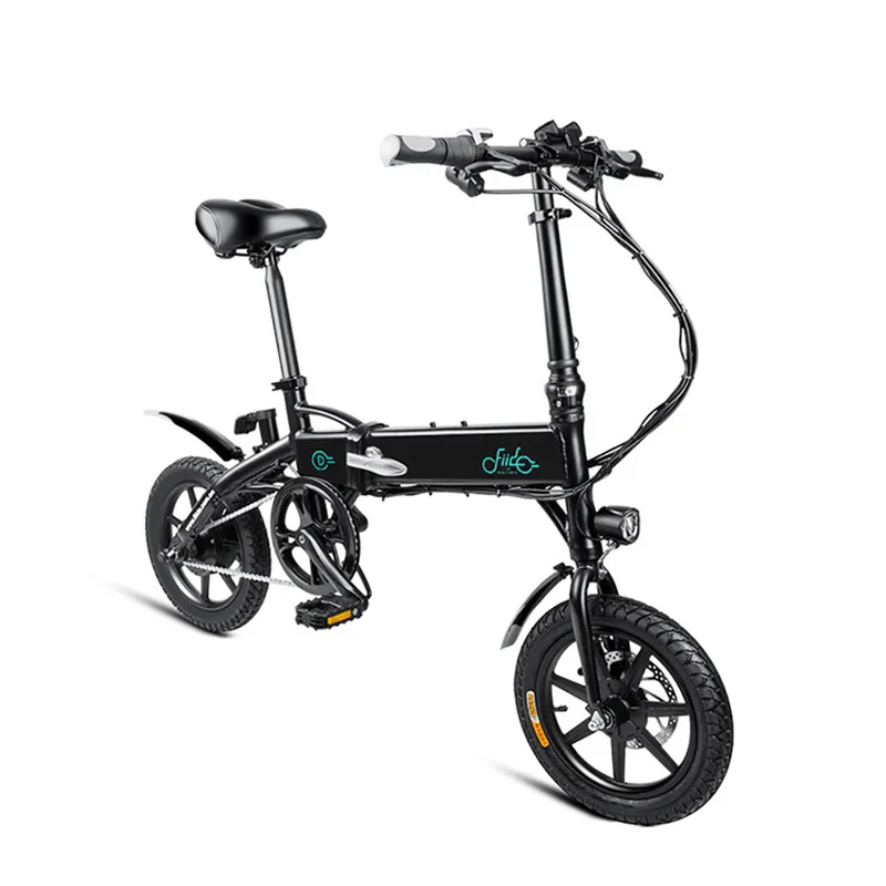 

Fiido New Design Fashion 36V 14'' Folding Electric Bicycle Portable Electric Bike ebike D1 10.4Ah Poland Warehouse