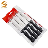

Factory Price 4PCS Steak Knife Set with PP Handle In Single Goods