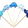 Birthday Premium Quality Orange Party Drink Umbrellas Bulk Umbrella Picks