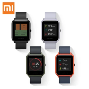 Xiaomi FitnessTracker Smart Watch 2019 Xiaomi Amazfit Sport Watch Fitness Intelligent Smart Bracelet Youth Bip Heart Rate