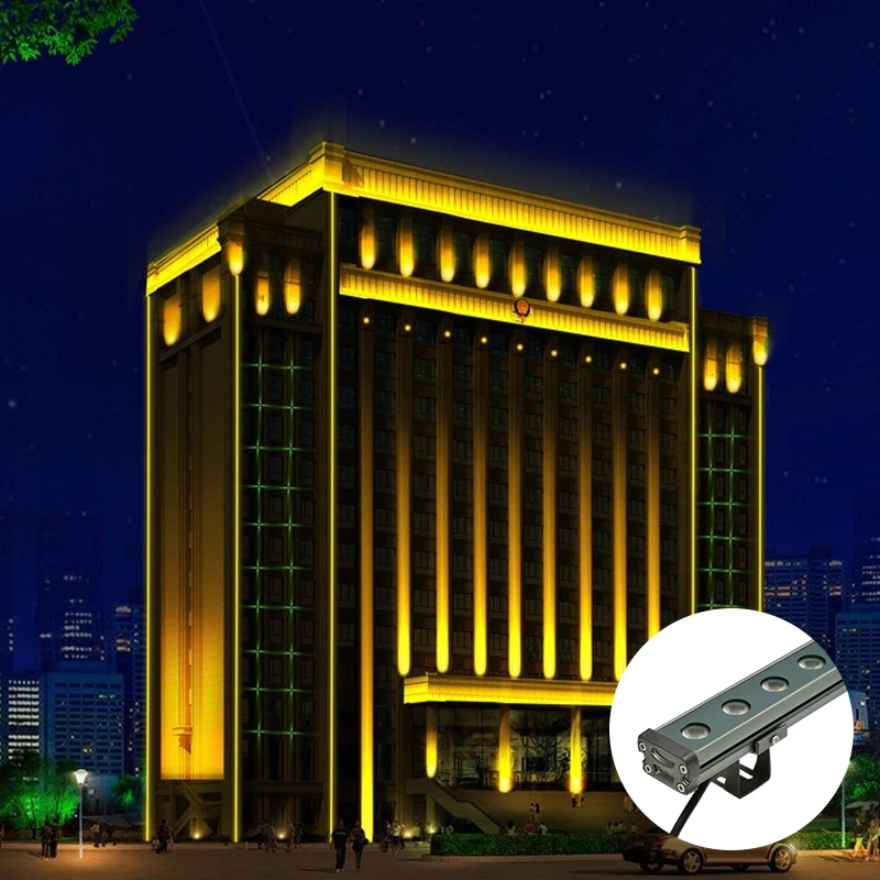 aluminium profile architectural led profile ip65 led lighting wall washer light