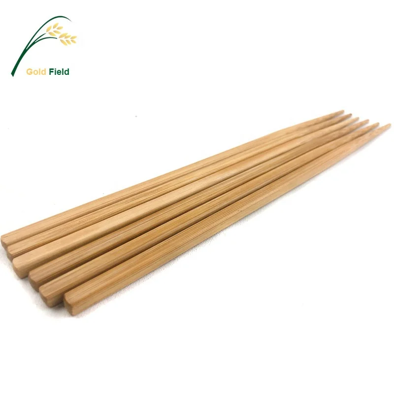 

Japanese Style Bamboo Small Square Chopsticks Used With Ceramic Bowl, Natural bamboo color