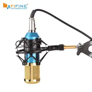 Fifine 3.5mm Condenser Microphone Studio Recording