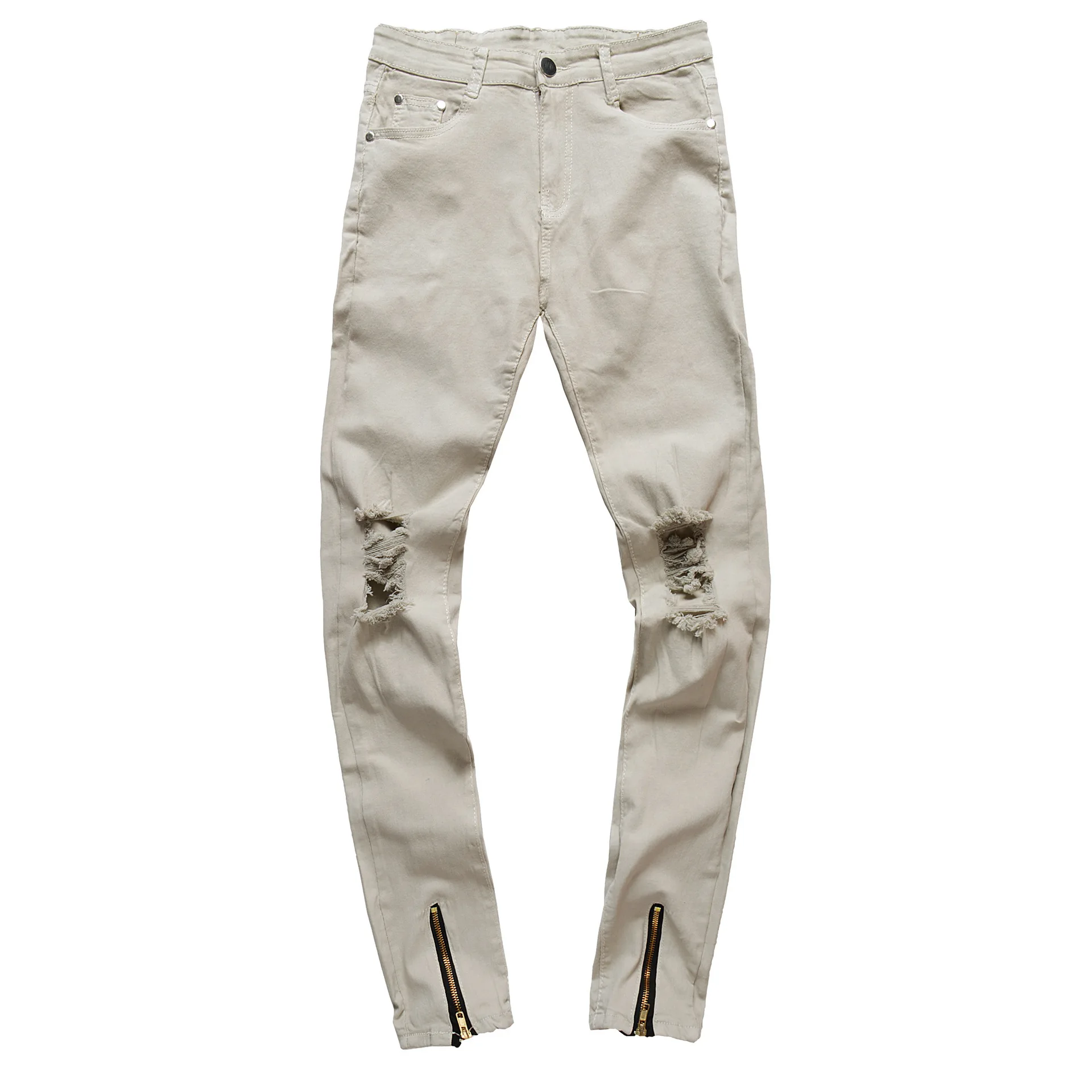 

Top quality street fashion designer jean trousers for men