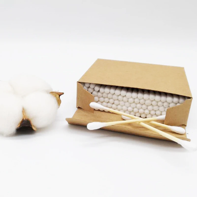 

bamboo stick cotton buds medical sterile cotton ear cleaning wood sticks makeup health tools, N/a