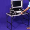 kkmark flight case for mobile table workstation
