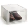 Stackable Plastic Shoe Box Assembled For Sale