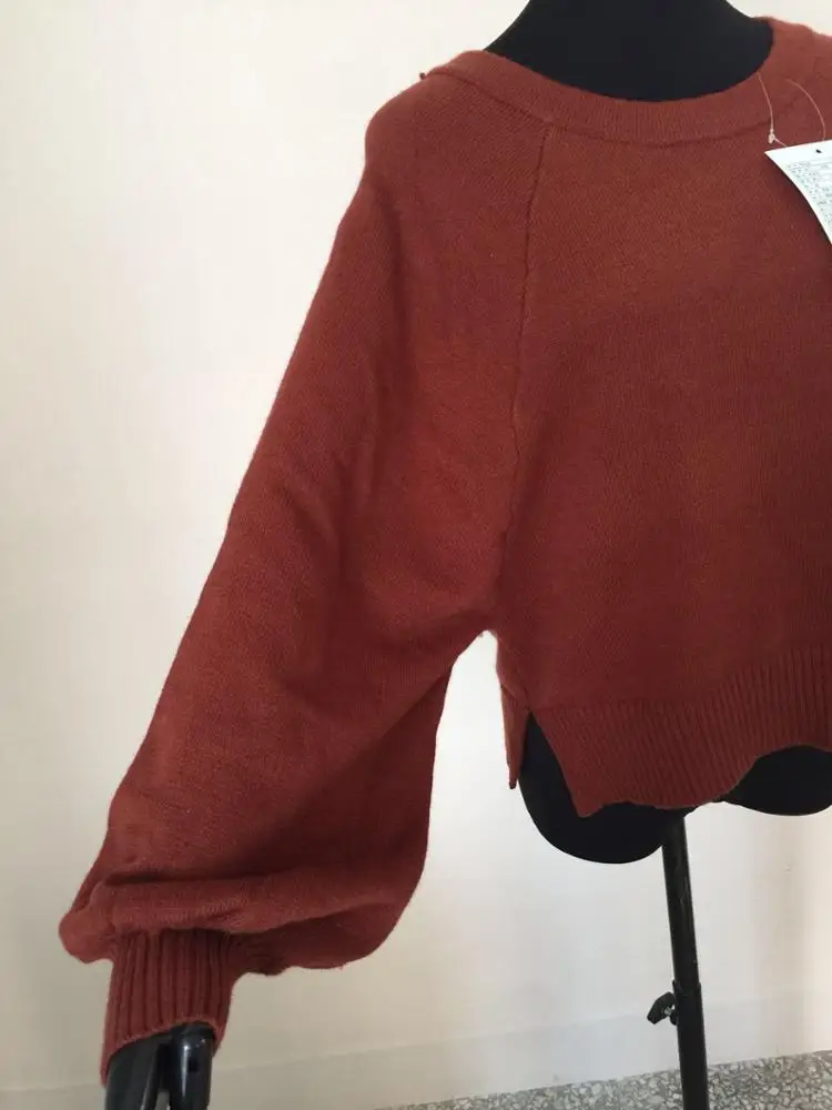 
girls stylish knitted pullover sweater pullover loose korean women sweater 