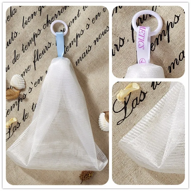 
foam net facial cleanser PE net for facial cleansing A03 