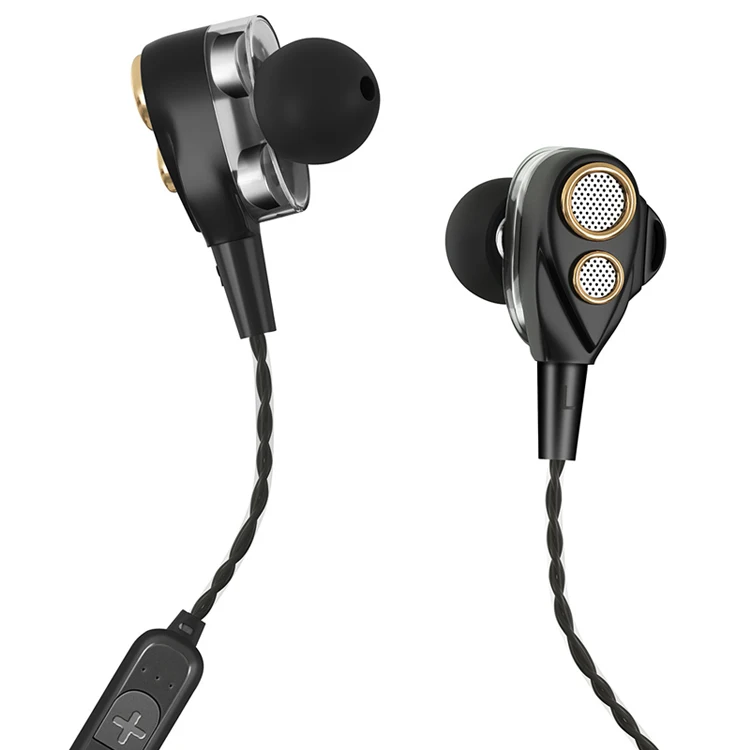 

New Double Bass Neck Running Blue Tooth Wireless Dual Driver Earphone