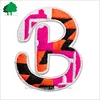 Direct factory sale OEM high quality cheaper fashion design colorful 3D embroidery patch