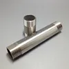 customized both ends added thread stainless steel pipe price