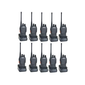 Portable Mini Walkie Talkie Free Earpiece