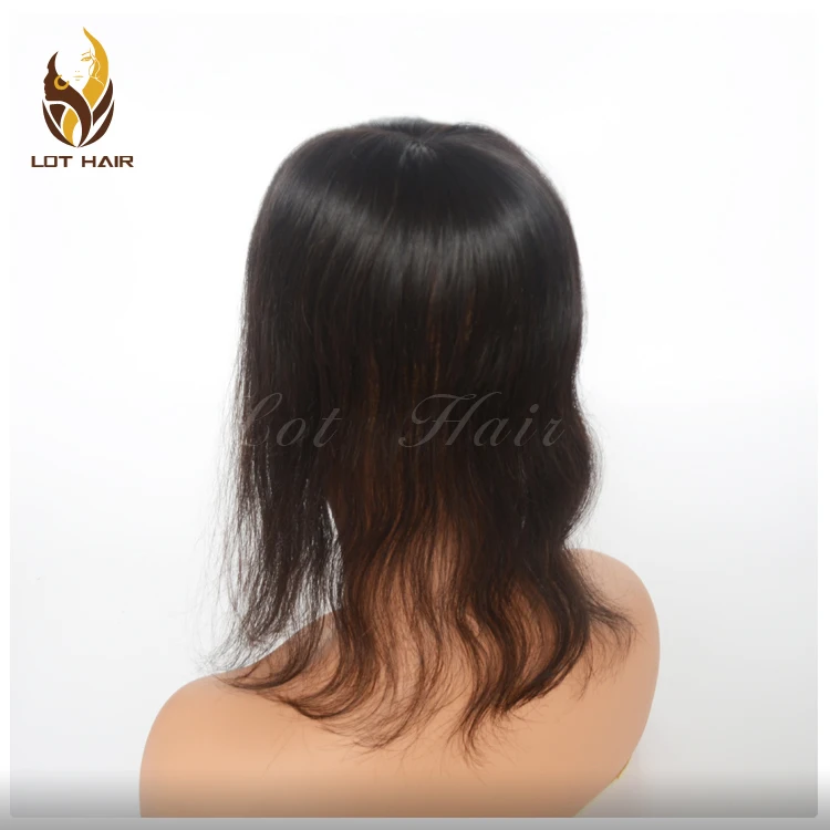 

2019 hot selling high quality women human hair topper