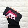 Fashion Cool Hat Girl Phone Case For iphone 6 5 5S SE 6S 7 8 plus Case For iphone X XR XSMax Cover Cartoon Patterned Soft Cases