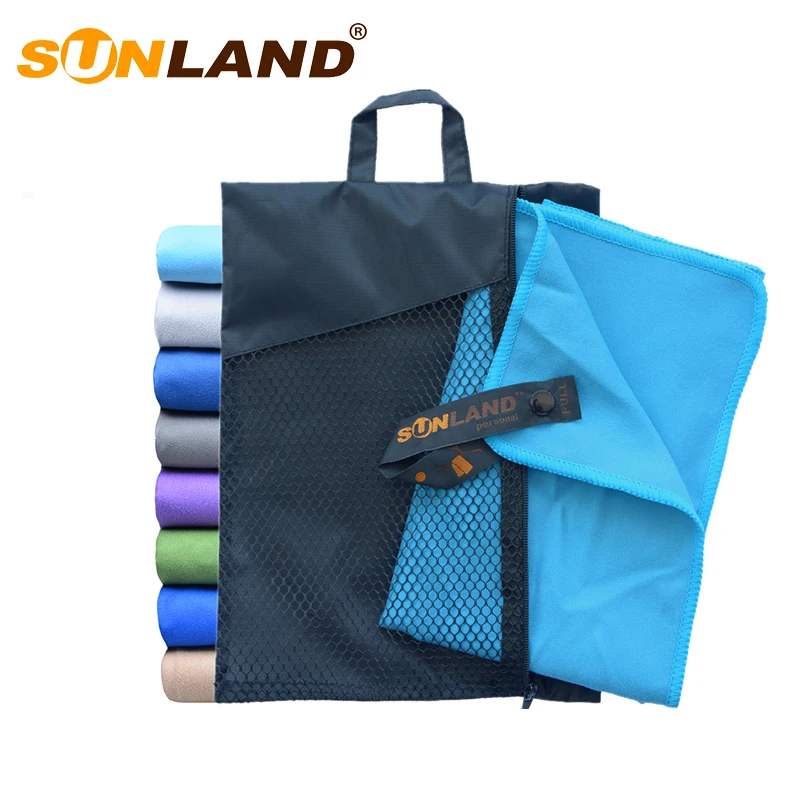 

Sunland High-absorbent Microfiber Quick Dry Sports Yoga Face Towel, Grey;dark blue;green;light blue;light grey;purple;sand;slate blue