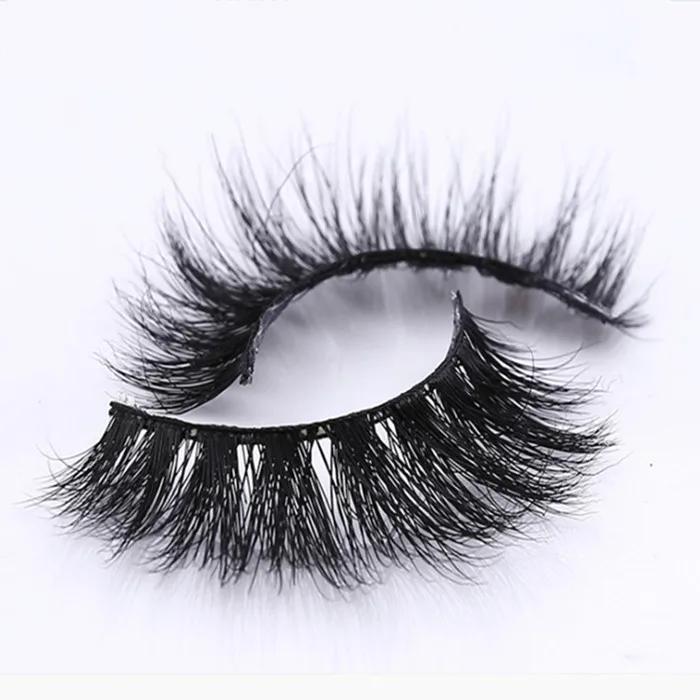 

False eyelashes wholesale mink lashes with custom logo private label, Natural black