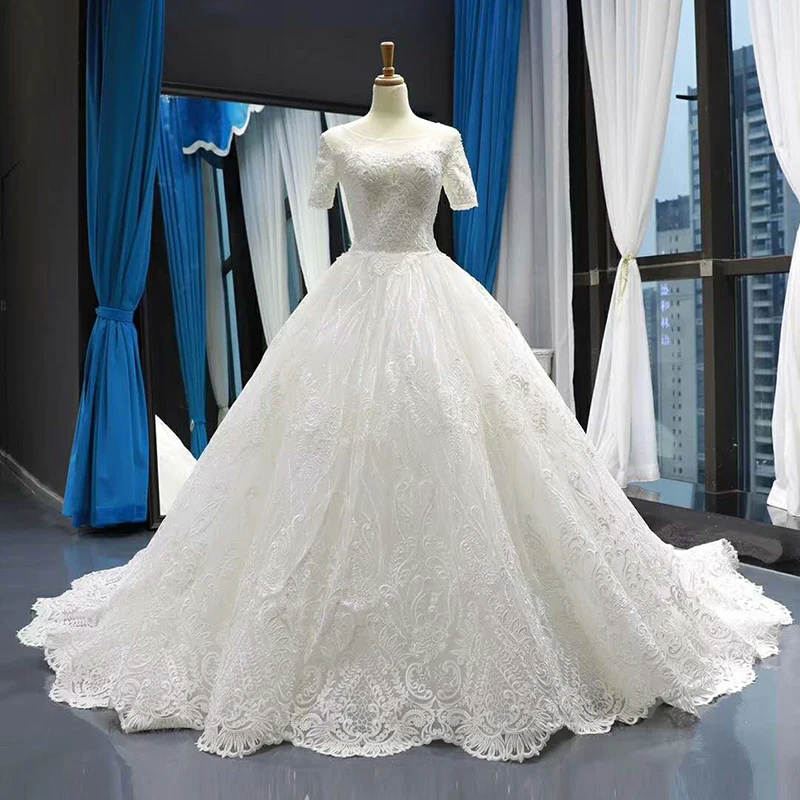 short sleeve dresses for wedding