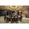 IDM-R002 Hotel Restaurant Furniture Set Dining Room Large Round Tables and Chairs
