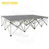 Adjustable Acrylic Portable Stage Carpet Plywood Stage Platform Folding Stage