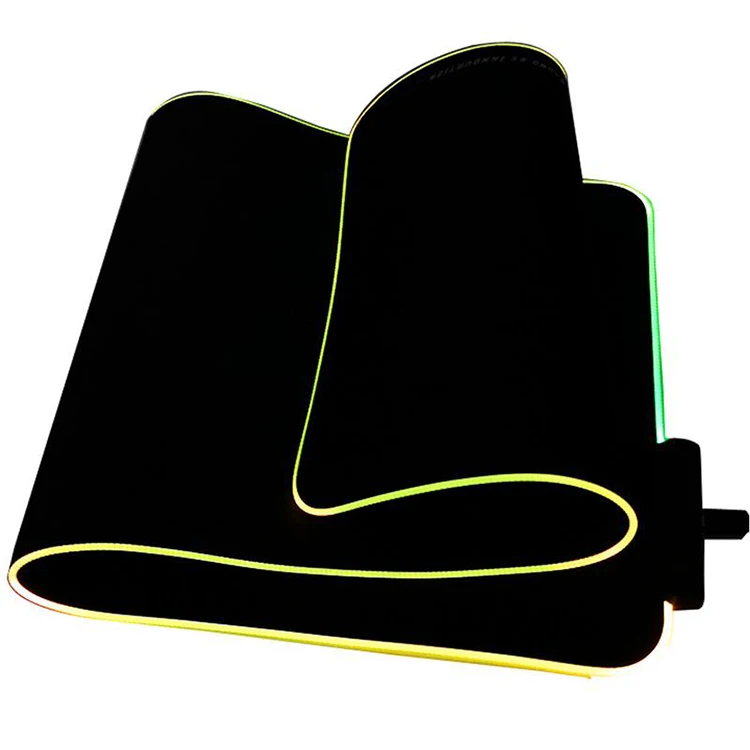 

LED Soft Gaming Mouse Pad Large, Oversize Glowing luminous RGB Mousepad, Customer designs