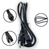 US standard Copper Wire 3 pin ac power cord for LED LCD TV /Monitor/ Printer Laptop/Appliances/Electronicals