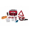 Roadside Car Travel Emergency Tool Kit/auto Emergency Tool Kit With Warning Triangle And Jumper Cable