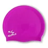 the tight fitting of the head pure durable comfortable classic flat swimming Cap for your logo