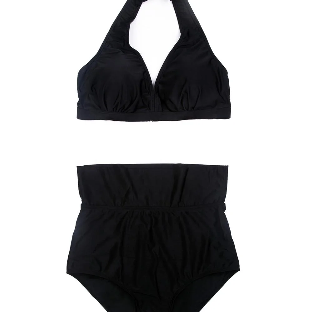

Wholesale Plus Size Sexy Sling Latest Design Two Piece Women Swimwear Bikini