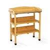 Outdoor Wooden plant table potting garden table for plants