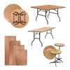 Outdoor Qingdao Foldable Ply Wood Event Dining Tables