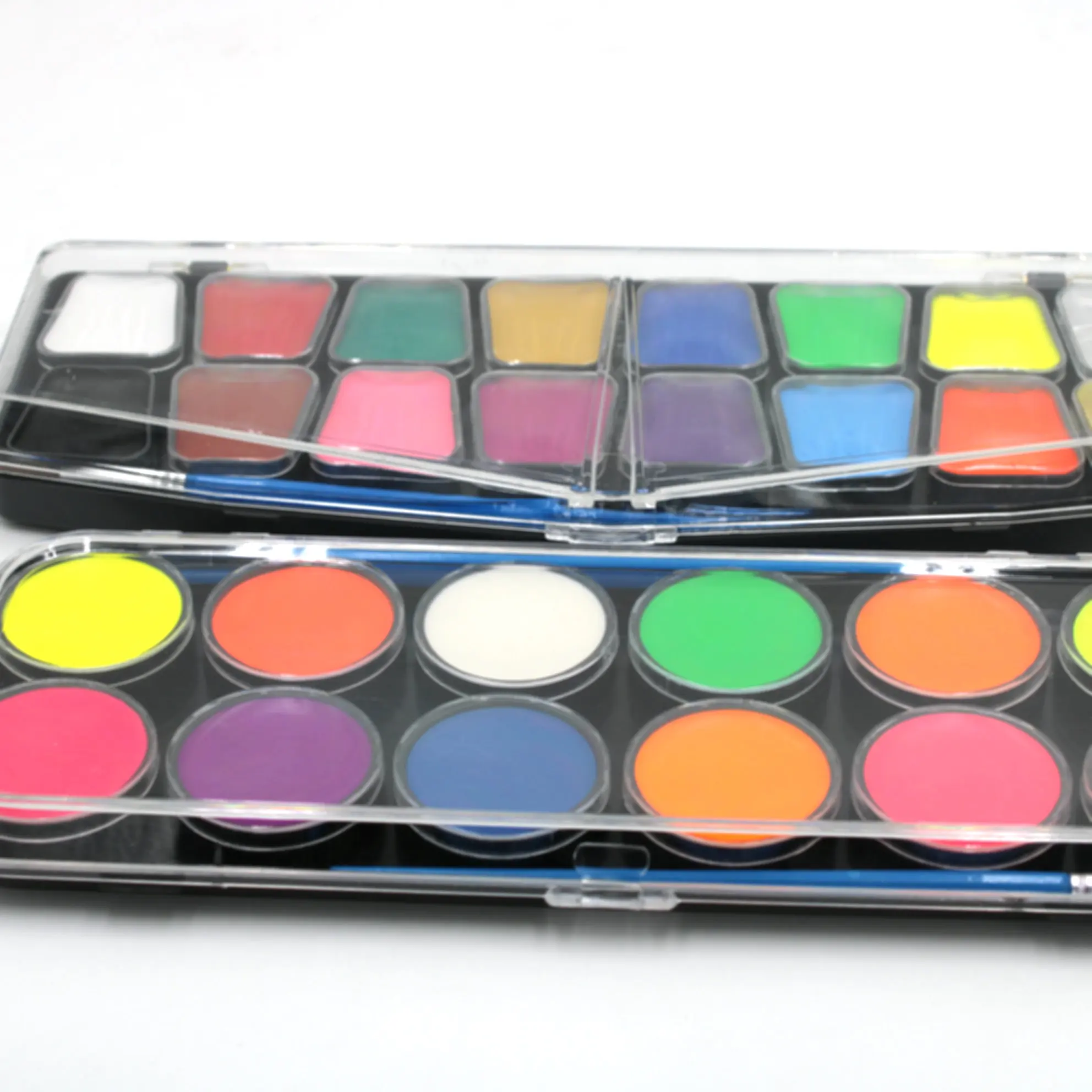 

12-24 colors plastic box face paint water based factory direct sales face paint