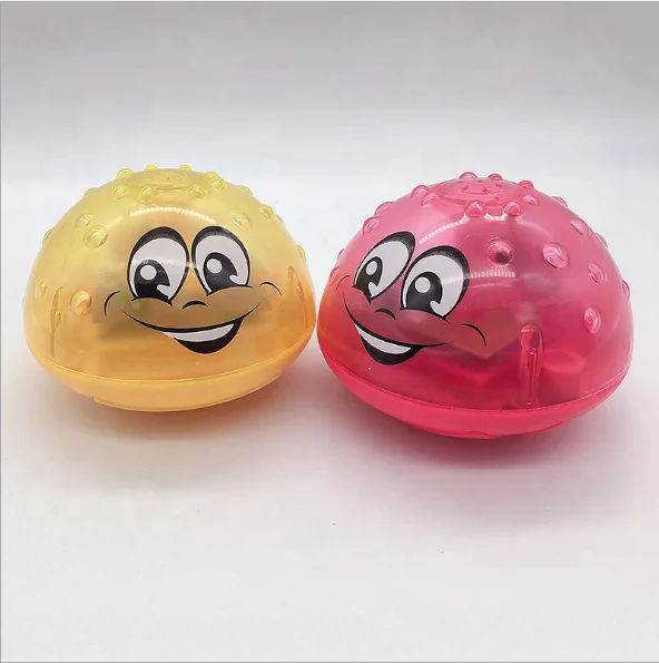
Best Sale Baby Bathroom Bath LED Ball Spray Toys For Child 