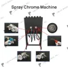 Top Quality metalize nano coating chrome spray gun system plating plastic machine Chrome Paint Formula