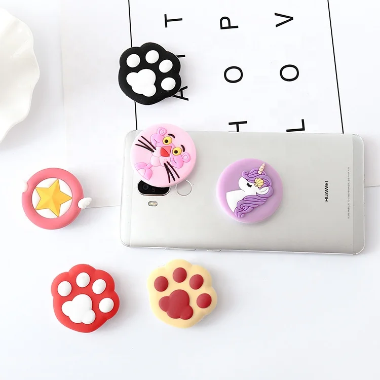 

2019 new arrivals custom pope up phone socket mobile holder cell phone accessories, Customized color