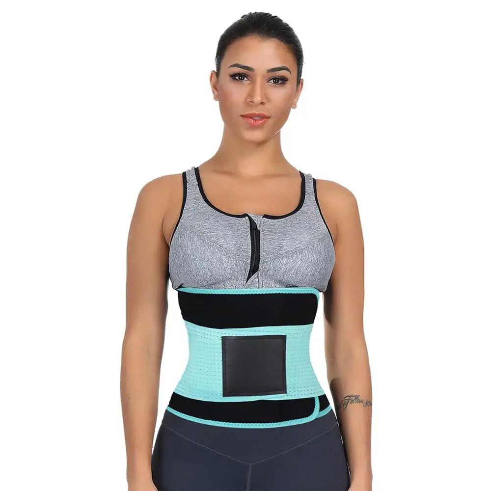 

Big Sale Zipper Front Women Corset Shaper Waste Cincher Neoprene Waist Trainer, As shown;custom is ok.