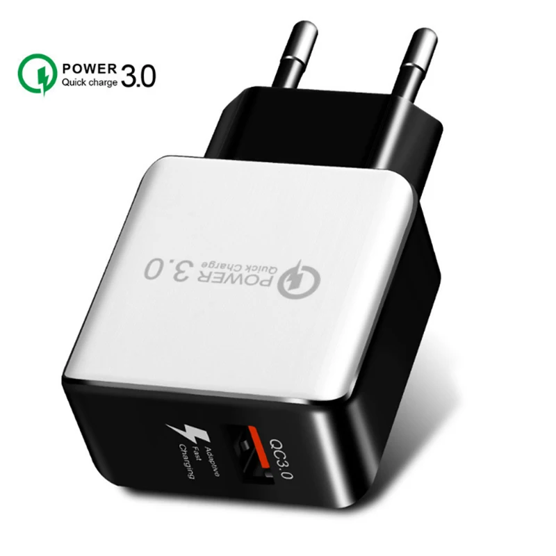 

Qualcomm 3.0 Single USB Ports Fast Charger QC3.0 USB Wall Adapter For iPhone Quick Charger