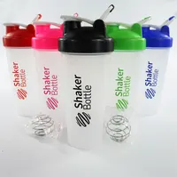 

custom logo mixing shaker water drink gym blender bottle protein plastic pp portable clear blender shaker bottle with ball