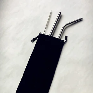 Image of Food grade,Eco-friendly stainless steel straws, metal straws for drinking