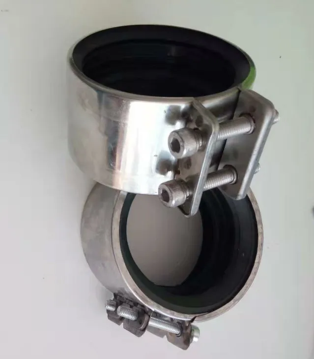 
SML EN877 cast iron pipe rapid coupling clamp HUBLESS 