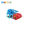 MAGT4K 62 PCS Glowing DIY Tetris Game Wisdom Toys Enhance Action Ability Imagination Magnet Blocks